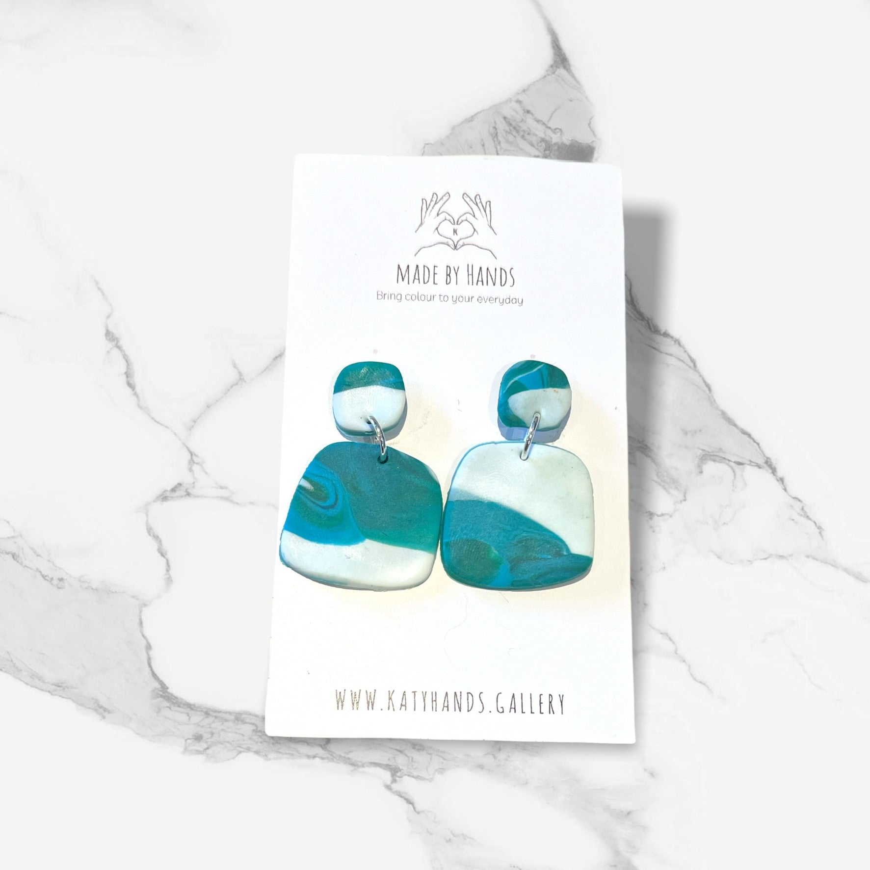 Sea Blue Drop earrings