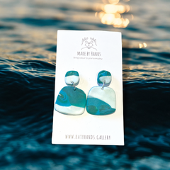 Sea Blue Drop earrings