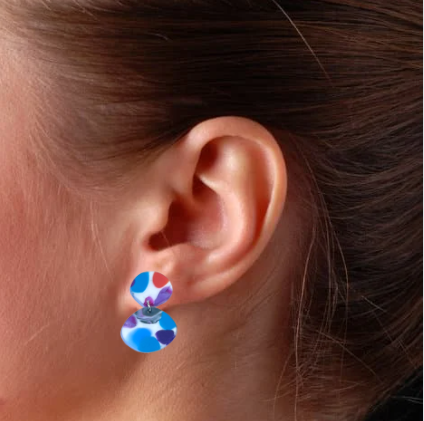MultiColour Medium Drop earrings