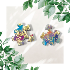 Puzzle Pieces Studs